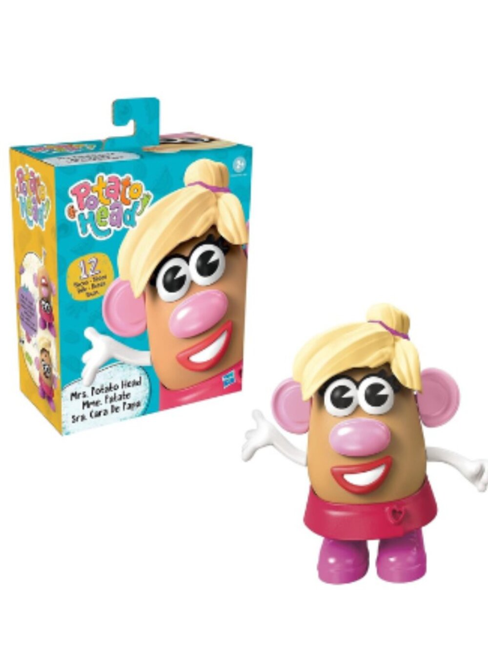 Disney Pixar Toy Story Mrs. Potato Head 12 Piece Figure Toy Hasbro Ages 2+